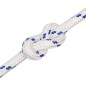vidaXL Cuerda de barco polipropileno blanco 20 mm 25 m vidaXL Cuerda de barco polipropileno blanco 20 mm 25 m