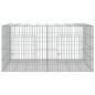 vidaXL Jaula para conejos 2 paneles hierro galvanizado 110x79x54 cm vidaXL Jaula para conejos 2 paneles hierro galvanizado 110x79x54 cm