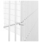 vidaXL Jaula para conejos 12 paneles hierro galvanizado 54x80 cm vidaXL Jaula para conejos 12 paneles hierro galvanizado 54x80 cm