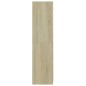 vidaXL Armario de madera contrachapada blanco y roble 90x52x200cm vidaXL Armario de madera contrachapada blanco y roble 90x52x200cm