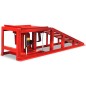 vidaXL Rampas de reparación de coches 2 uds acero rojo vidaXL Rampas de reparación de coches 2 uds acero rojo