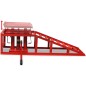 vidaXL Rampas de reparación de coches 2 uds acero rojo vidaXL Rampas de reparación de coches 2 uds acero rojo