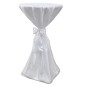 2 manteles blancos de 70 cm con lazo 2 manteles blancos de 70 cm con lazo