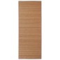 vidaXL Alfombra rectangular de bambú marrón 150 x 200 cm vidaXL Alfombra rectangular de bambú marrón 150 x 200 cm