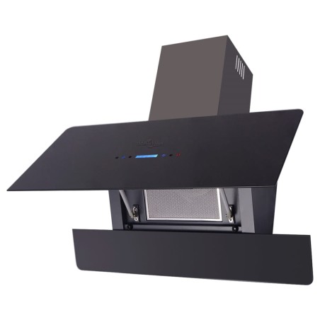 vidaXL Campana extractora con pantalla táctil negro 900 mm