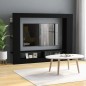 vidaXL Mueble para TV madera contrachapada negro 152x22x113 cm vidaXL Mueble para TV madera contrachapada negro 152x22x113 cm