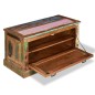 vidaXL Banco zapatero de madera maciza reciclada vidaXL Banco zapatero de madera maciza reciclada