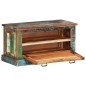 vidaXL Banco zapatero de madera maciza reciclada vidaXL Banco zapatero de madera maciza reciclada