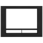 vidaXL Mueble para TV madera contrachapada negro 152x22x113 cm vidaXL Mueble para TV madera contrachapada negro 152x22x113 cm