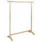 vidaXL Perchero de ropa de madera de roble maciza 125x150 cm vidaXL Perchero de ropa de madera de roble maciza 125x150 cm