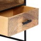 vidaXL Mesita de noche de madera maciza de mango 40x30x50 cm vidaXL Mesita de noche de madera maciza de mango 40x30x50 cm