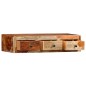 vidaXL Mesa consola de pared madera maciza de Sheesham 100x25x20 cm vidaXL Mesa consola de pared madera maciza de Sheesham 100x25x20 cm