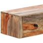 vidaXL Mesa consola de pared madera maciza de Sheesham 100x25x20 cm vidaXL Mesa consola de pared madera maciza de Sheesham 100x25x20 cm