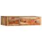 vidaXL Mesa consola de pared madera maciza de Sheesham 100x25x20 cm vidaXL Mesa consola de pared madera maciza de Sheesham 100x25x20 cm