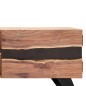 vidaXL Mueble para TV madera maciza de acacia 140x30x45 cm vidaXL Mueble para TV madera maciza de acacia 140x30x45 cm