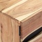vidaXL Mueble para TV madera maciza de acacia 140x30x45 cm vidaXL Mueble para TV madera maciza de acacia 140x30x45 cm