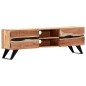 vidaXL Mueble para TV madera maciza de acacia 140x30x45 cm vidaXL Mueble para TV madera maciza de acacia 140x30x45 cm