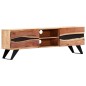 vidaXL Mueble para TV madera maciza de acacia 140x30x45 cm vidaXL Mueble para TV madera maciza de acacia 140x30x45 cm