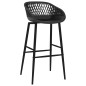 vidaXL Taburetes de cocina 2 unidades negro vidaXL Taburetes de cocina 2 unidades negro