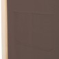 vidaXL Biombo divisor de 6 paneles de tela marrón 240x170x4 cm vidaXL Biombo divisor de 6 paneles de tela marrón 240x170x4 cm