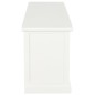 vidaXL Mueble para TV de madera blanco 120x30x40 cm vidaXL Mueble para TV de madera blanco 120x30x40 cm