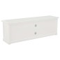 vidaXL Mueble para TV de madera blanco 120x30x40 cm vidaXL Mueble para TV de madera blanco 120x30x40 cm