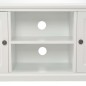 vidaXL Mueble para TV de madera blanco 120x30x40 cm vidaXL Mueble para TV de madera blanco 120x30x40 cm