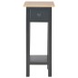 vidaXL Mesa auxiliar de madera negro 27x27x65,5 cm vidaXL Mesa auxiliar de madera negro 27x27x65,5 cm