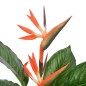 vidaXL Planta artificial strelitzia con macetero rojo 100 cm vidaXL Planta artificial strelitzia con macetero rojo 100 cm