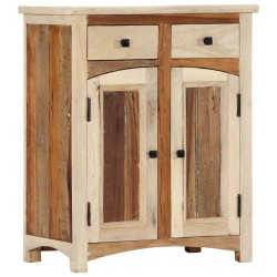 vidaXL Aparador de madera maciza reciclada 60x30x75 cm