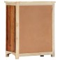 vidaXL Aparador de madera maciza reciclada 60x30x75 cm vidaXL Aparador de madera maciza reciclada 60x30x75 cm