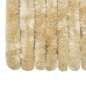 vidaXL Cortina mosquitera de chenilla beige 56x185 cm vidaXL Cortina mosquitera de chenilla beige 56x185 cm