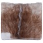 vidaXL Taburete plegable de cuero auténtico y madera de teca maciza vidaXL Taburete plegable de cuero auténtico y madera de teca maciza