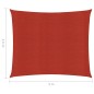 vidaXL Toldo de vela rojo HDPE 160 g/m² 2,5x3 m vidaXL Toldo de vela rojo HDPE 160 g/m² 2,5x3 m