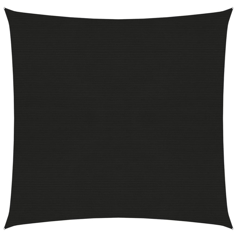 vidaXL Toldo de vela negro HDPE 160 g/m² 2,5x3 m vidaXL Toldo de vela negro HDPE 160 g/m² 2,5x3 m