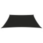vidaXL Toldo de vela negro HDPE 160 g/m² 2,5x3 m vidaXL Toldo de vela negro HDPE 160 g/m² 2,5x3 m