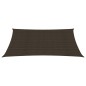 vidaXL Toldo de vela HDPE marrón 160 g/m² 3,5x5 m vidaXL Toldo de vela HDPE marrón 160 g/m² 3,5x5 m