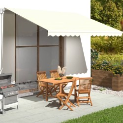 vidaXL Tela de repuesto para toldo gris antracita 4,5x3,5 m