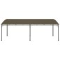 vidaXL Toldo parasol de jardín gris taupe 6x3x2,55 m vidaXL Toldo parasol de jardín gris taupe 6x3x2,55 m