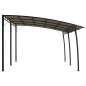 vidaXL Toldo parasol de jardín gris taupe 6x3x2,55 m vidaXL Toldo parasol de jardín gris taupe 6x3x2,55 m