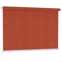 vidaXL Persiana enrollable exterior 220x140 cm terracota HDPE