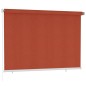 vidaXL Persiana enrollable exterior 220x140 cm terracota HDPE vidaXL Persiana enrollable exterior 220x140 cm terracota HDPE