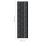 vidaXL Cortina mosquitera gris antracita chenilla 90x200 cm vidaXL Cortina mosquitera gris antracita chenilla 90x200 cm
