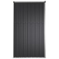 vidaXL Cobertizo de herramientas jardín acero galvanizado 161x89x161cm vidaXL Cobertizo de herramientas jardín acero galvanizado 161x89x161cm