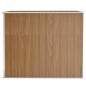 vidaXL Cobertizo jardín pared acero galvanizado marrón 118x194x178 cm vidaXL Cobertizo jardín pared acero galvanizado marrón 118x194x178 cm