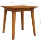 vidaXL Juego de bistró 3 piezas madera maciza de acacia vidaXL Juego de bistró 3 piezas madera maciza de acacia