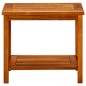 vidaXL Mesa de centro de madera maciza de acacia 50x35x45 cm vidaXL Mesa de centro de madera maciza de acacia 50x35x45 cm