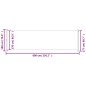 vidaXL Toldo lateral retráctil de jardín negro 180x600 cm vidaXL Toldo lateral retráctil de jardín negro 180x600 cm