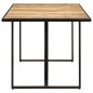vidaXL Mesa de comedor madera de mango rugosa 160 cm vidaXL Mesa de comedor madera de mango rugosa 160 cm