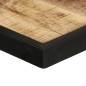 vidaXL Mesa de comedor madera de mango rugosa 160 cm vidaXL Mesa de comedor madera de mango rugosa 160 cm